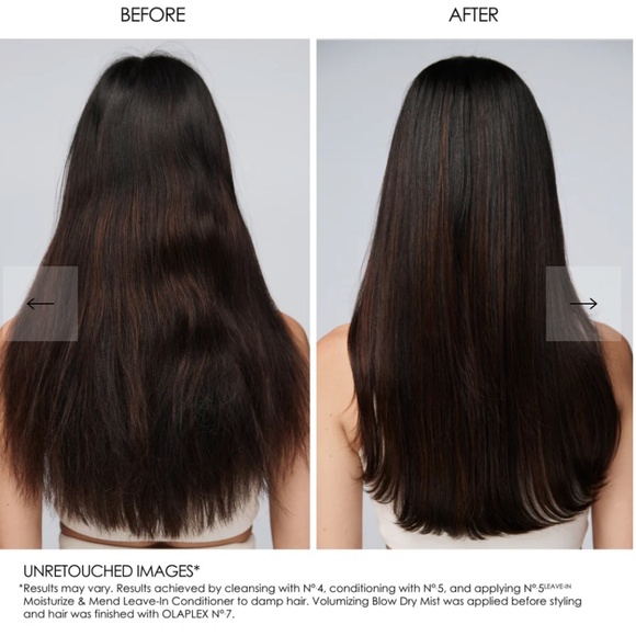 NEW 2 Pcs Olaplex Nº 5 LEAVE-IN MOISTURIZE & MEND LEAVE-IN CONDITIONER - Picture 8 of 14